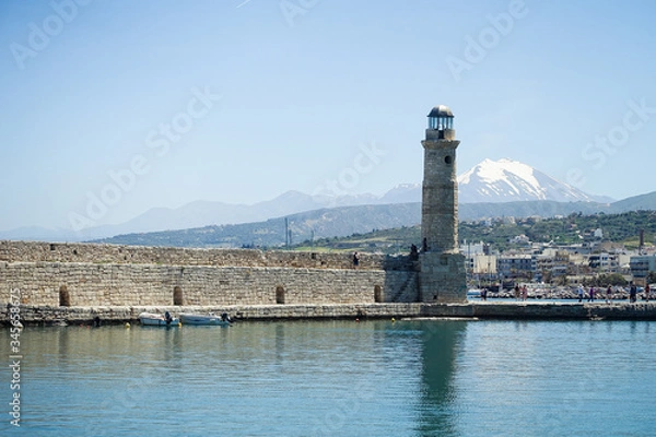 Obraz Crete - Mountains and Lighthouse