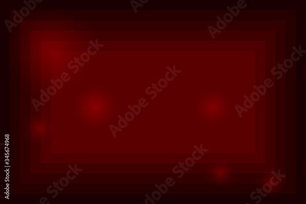 Obraz Many overlapping red rectangles have some red gradient light. The frame is used as a background illustration