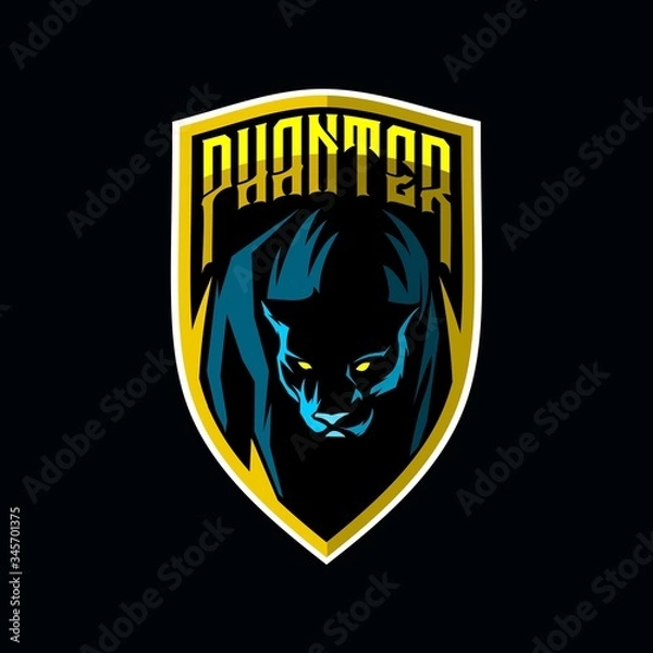 Obraz phanter mascot logo