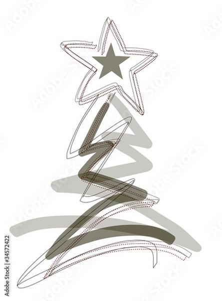 Obraz Christmas tree