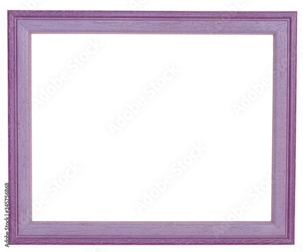 Fototapeta .Lilac photo frame. Isolated object