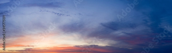 Fototapeta sky and clouds
