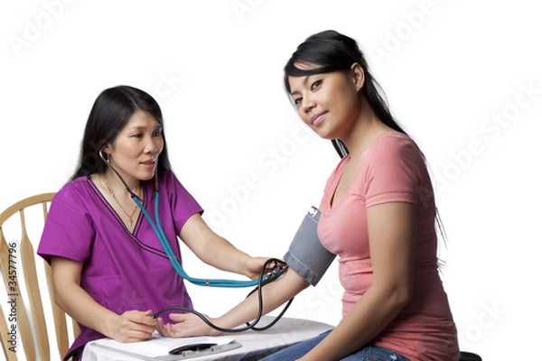 Obraz Taking Blood Pressure