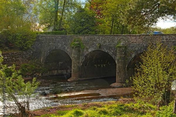 Obraz Bridge over the Colebroole River in Co. Fermanagh