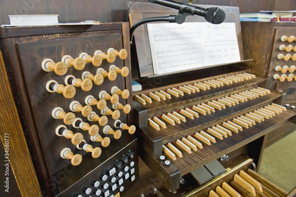 Obraz Church organ