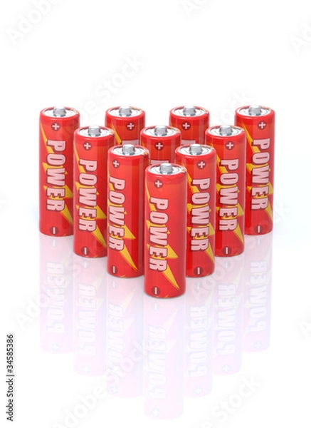 Obraz 乾電池10本