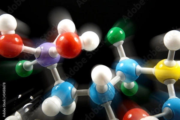 Obraz Biochemistry model