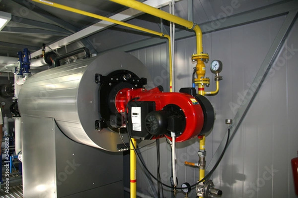 Obraz the gas boiler