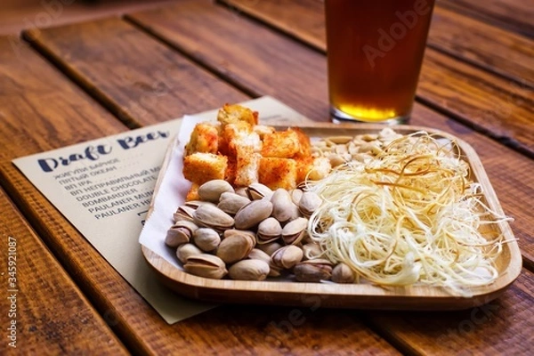 Obraz snacks and beer