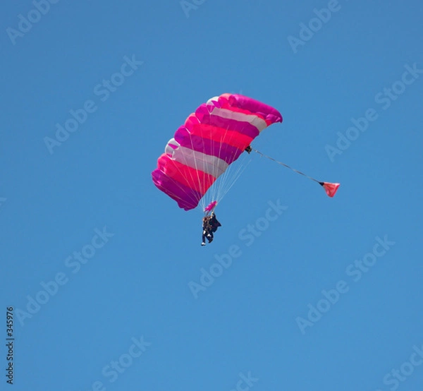Fototapeta skydiving
