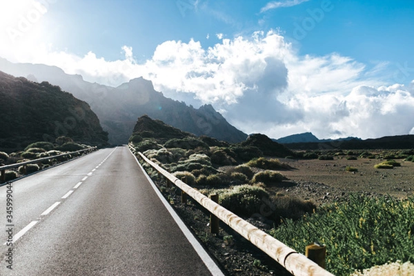 Obraz road in the mountains