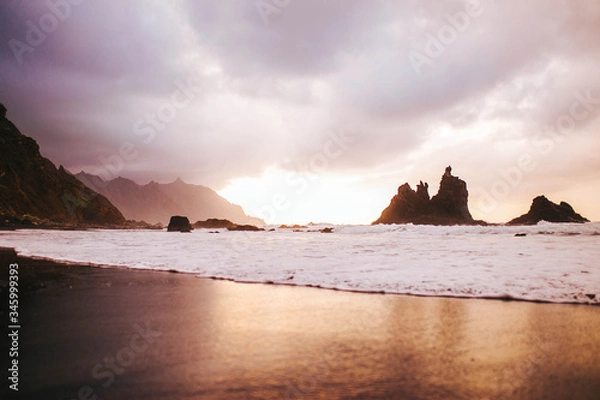 Obraz sunset on the beach