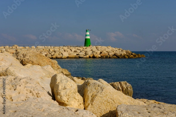 Fototapeta lighthouse on the coast