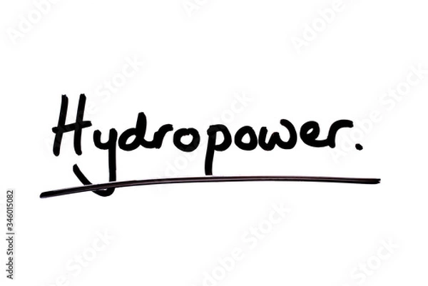 Fototapeta Hydropower