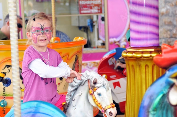 Obraz Karusell fahren