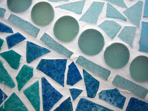 Obraz gros plan mosaique