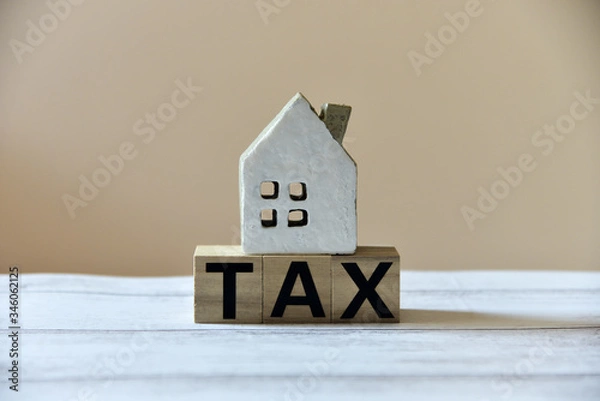 Obraz 不動産　税金イメージ