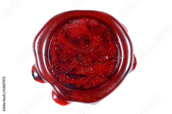 Fototapeta Sealing wax seal
