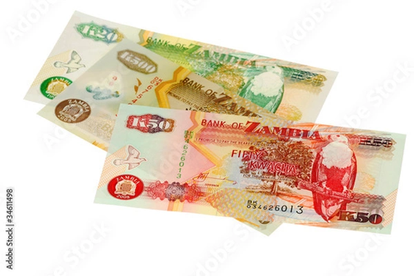 Obraz Money of Zambia