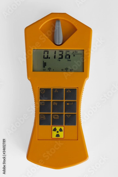 Fototapeta licznik Geigera