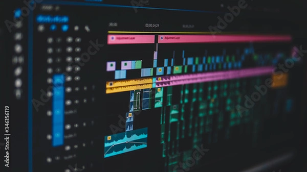 Obraz Edytowanie wideo