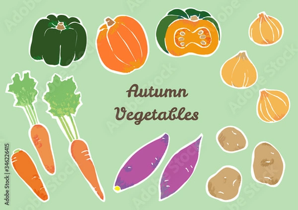 Obraz Autumn Vegetables