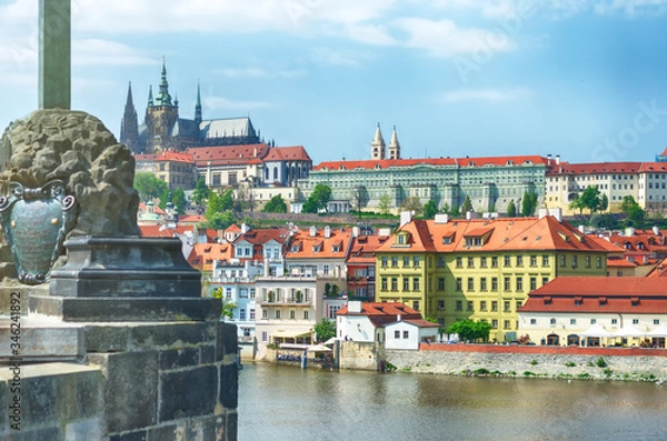 Obraz Prague Castle with St. Vitus Cathedral