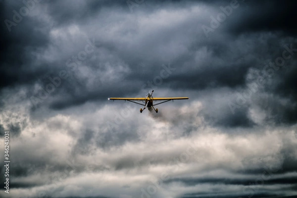 Obraz airplane in the clouds