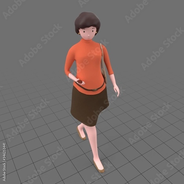 Obraz Female character 2