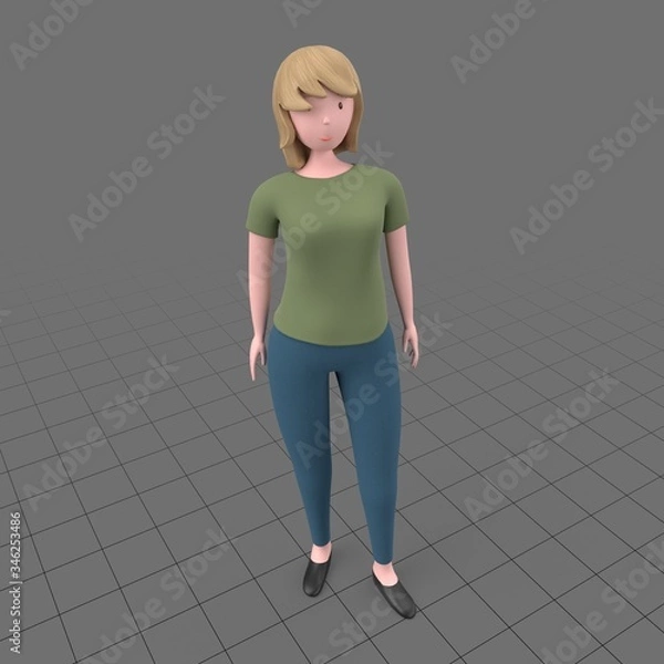 Obraz Postać kobieca 3