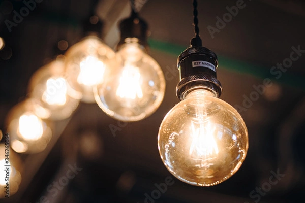 Fototapeta light bulbs