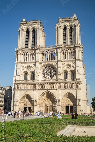 Obraz notre dame cathedral paris france
