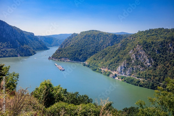 Obraz Danube River in Serbia