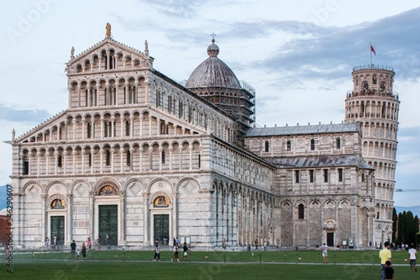 Obraz piazza dei miracoli pisa
