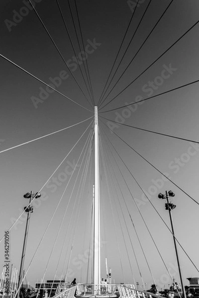 Obraz bridge, La Spezia, Italy