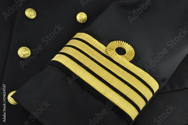 Obraz navy uniform, captain