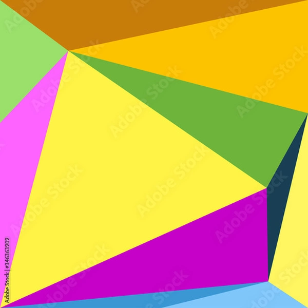 Fototapeta Abstract colourful pattern geometric backgrounds vector design