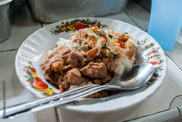 Obraz タイのローカルで定番の【おかず乗せごはん】