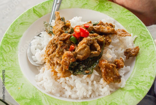 Obraz タイのローカルで定番の【おかず乗せごはん】