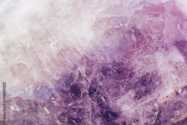 Obraz Arrière plan texture d'une pierre semi précieuse améthyste