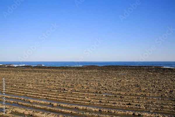 Fototapeta 宮崎県宮崎市　鬼の洗濯岩