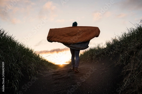 Obraz Sleeping bag adventure