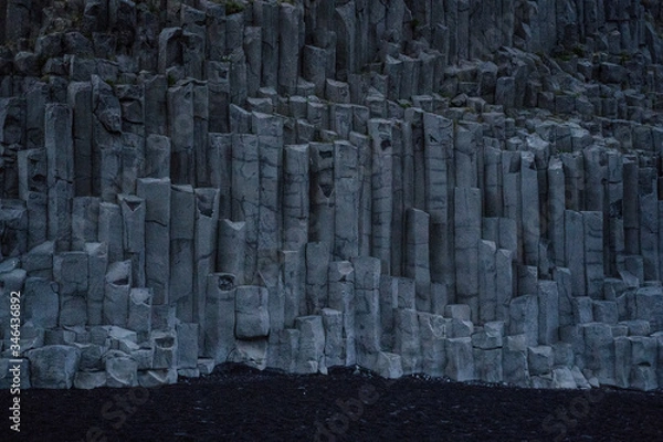 Fototapeta Basalt columns Reynisfjara