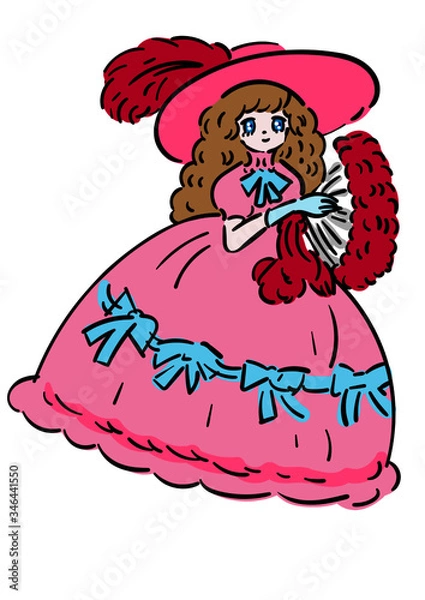 Obraz フランス人形
