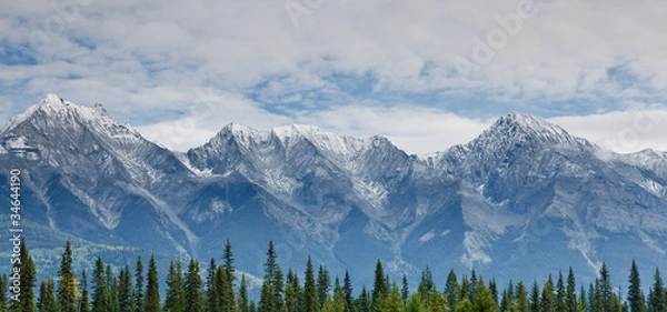 Fototapeta Mitchell Range, Kanada