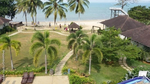 Obraz Tropical beach resort