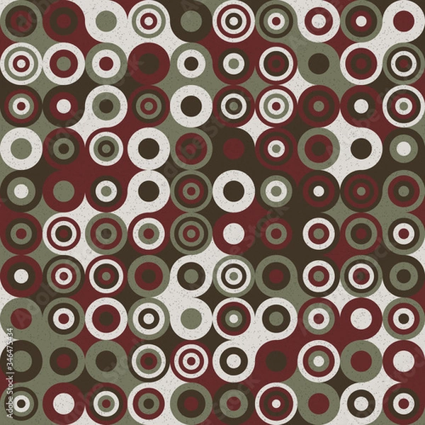 Fototapeta Colour Dots Universe art background design illustration
