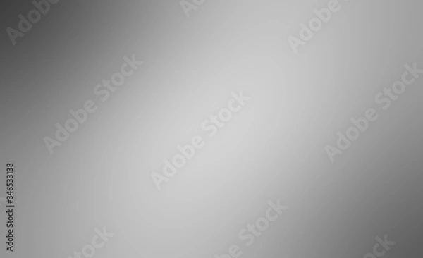 Fototapeta Abstract background, gray gradient, white Pastel background Used in a variety of design tasks Is a beautiful blur background