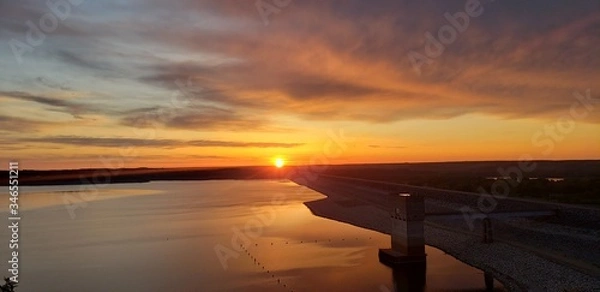 Obraz sunset on the beach