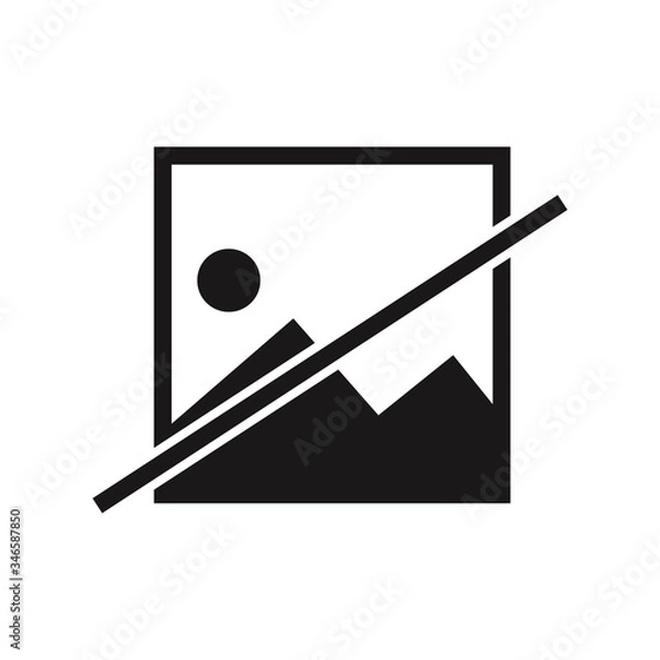 Fototapeta Picture vector icon